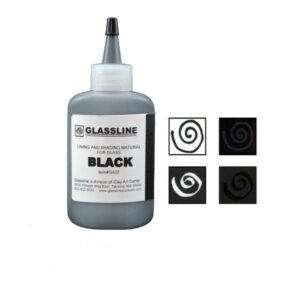 Glassline Fusing Paint Pen Black