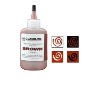Glassline Fusing Paint Pen Brown