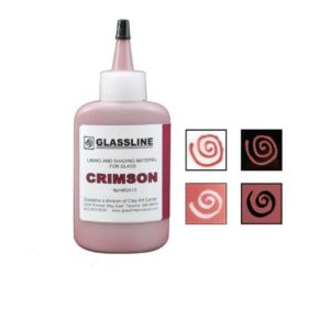 Glassline Fusing Paint Pen Crimson