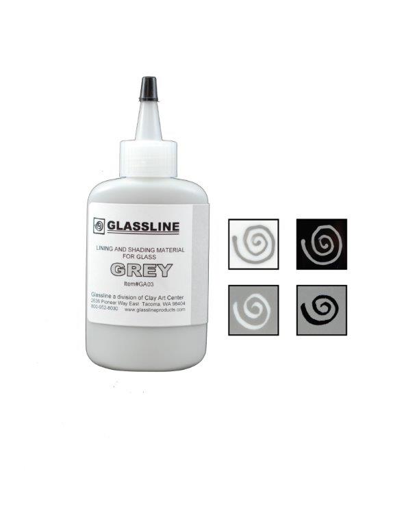 Glassline Fusing Paint Pen Grey