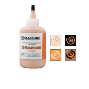 Glassline Fusing Paint Pen Orange