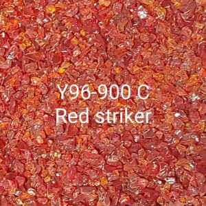Youghiogheny 96 Frit Red Transparent 8 oz
