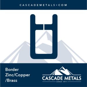 Cascade Metals Zinc Came 3/8”
